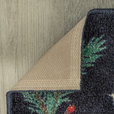 St. Nicholas Square® Santa & Friends Throw or Runner Rug