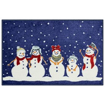 St. Nicholas Square® Snowman Non-Slip Rug