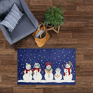 St. Nicholas Square® Snowman Non-Slip Rug