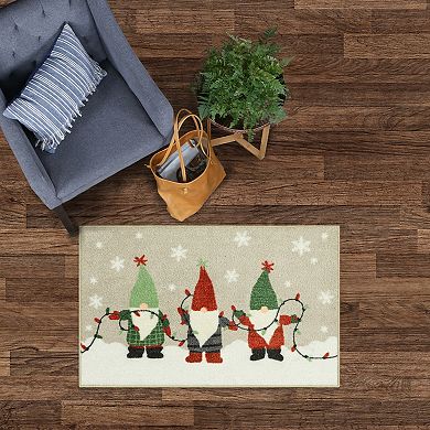 St. Nicholas Square® Gnome Holiday Throw or Runner Rug