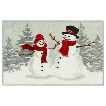 St. Nicholas Square® Snowman Holiday Throw or Runner Rug