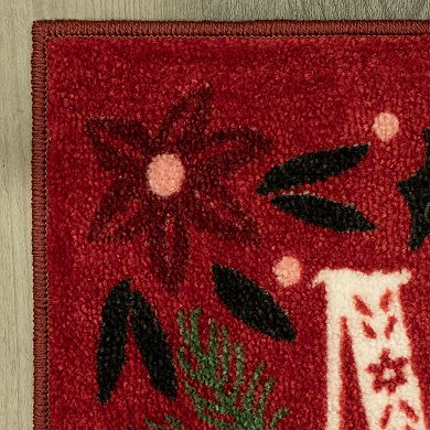St. Nicholas Square® Merry Christmas Throw or Runner Rug