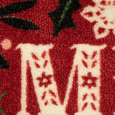 St. Nicholas Square® Merry Christmas Throw or Runner Rug