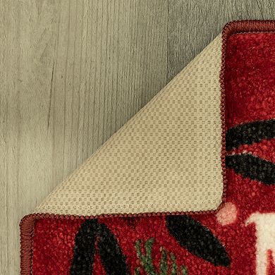 St. Nicholas Square® Merry Christmas Throw or Runner Rug