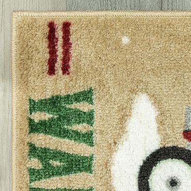 St. Nicholas Square® Warm Wishes Truck Throw or Runner Rug