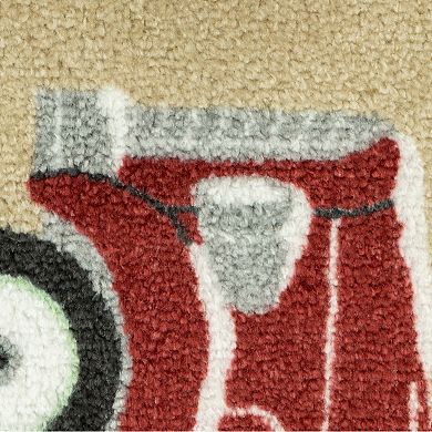 St. Nicholas Square® Warm Wishes Truck Throw or Runner Rug