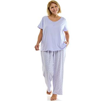 Plus Size Croft & Barrow® Pajama Top & Pajama Bottoms Set