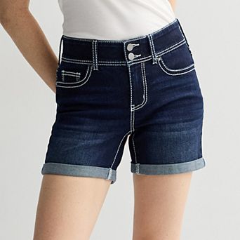 Women's Apt. 9® Thick Stitch Midi Shorts