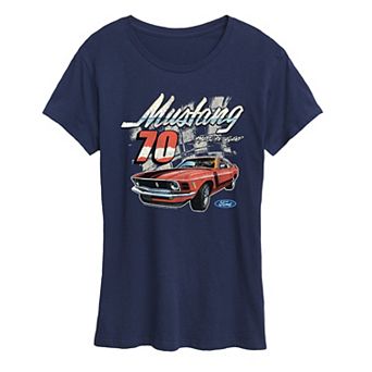 Women's Ford Mustang 70 American Legend Graphic Tee