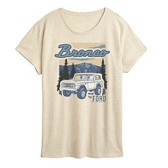Women's Ford Bronco By Ford Mountain View Graphic Tee