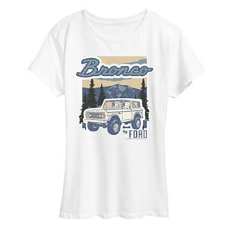 Women's Ford Bronco By Ford Mountain View Graphic Tee