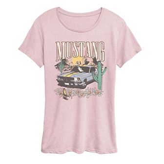 Women's Ford Mustang Desert Graphic Tee