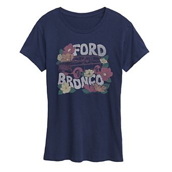 Women's Ford Bronco Floral Graphic Tee