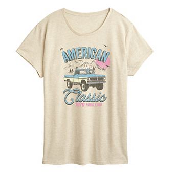 Women's Ford American Classic 1970 Ford F100 Graphic Tee
