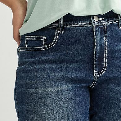 Plus Size Apt. 9® Mid Rise Capri Jeans