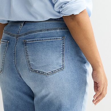 Plus Size Apt. 9® Tummy Control Bermuda Shorts