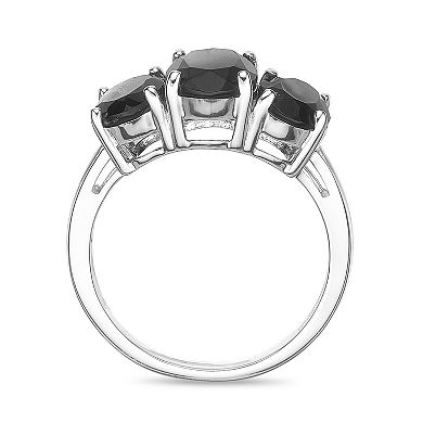 Gemminded Sterling Silver Onyx Ring