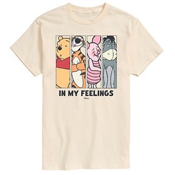 Big & Tall Disney's Winnie The Pooh In My Feelings Graphic Tee