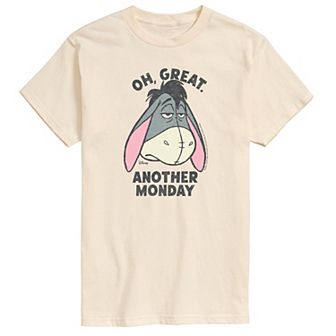 Big & Tall Disney's Winnie The Pooh Eeyore Oh Great Graphic Tee