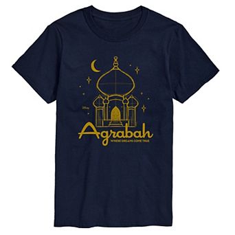 Big & Tall Disney's Aladdin Princess Jasmine Agrabah Graphic Tee
