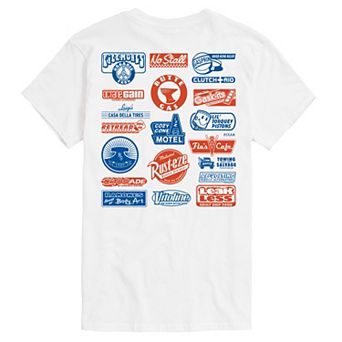 Big & Tall Disney / Pixar's Cars Piston Cup Sponsors Graphic Tee