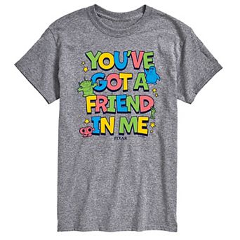 Big & Tall Disney / Pixar's Toy Story You've Got A Friend In Me Graphic Tee