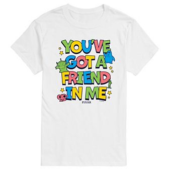 Big & Tall Disney / Pixar's Toy Story You've Got A Friend In Me Graphic Tee