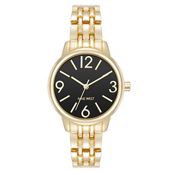 Nine West Women's Gold Tone Bracelet Watch - NW3106BKGB