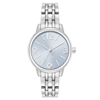 Nine West Women's Silver Tone Bracelet Watch - NW3107LBSV