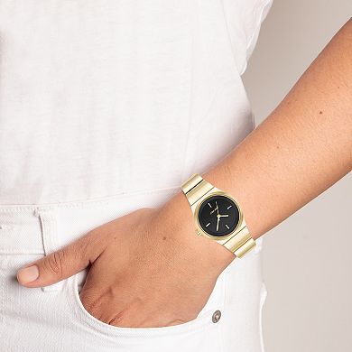 Nine West Women's Modern Gold Tone Bracelet Watch - NW3302BKGB