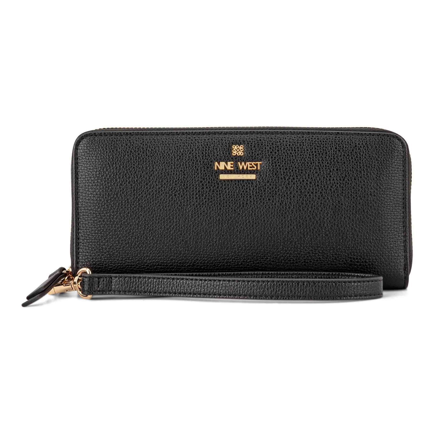 Nine West Luela Zip Around Wristlet Wallet