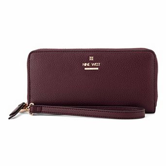 Nine West Luela Zip Around Wristlet Wallet