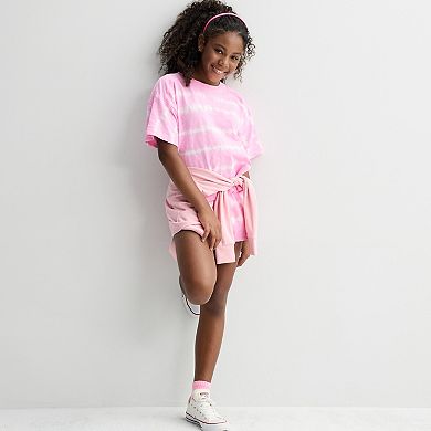 Girls 6-20 SO® Short Sleeve Seamed Tee in Regular & Plus Size