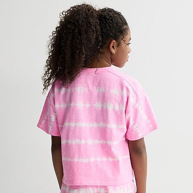 Girls 6-20 SO® Short Sleeve Seamed Tee in Regular & Plus Size