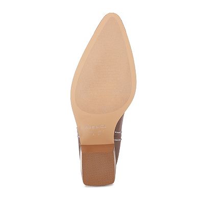 Rag & Co Latafa Women's Rhinestones Pointed Toe Cowboy Boots