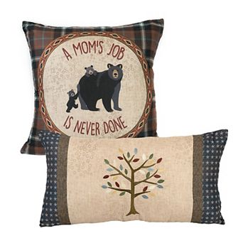 Donna Sharp Tree of Love 2 pc Pillow Set