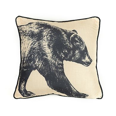 Donna Sharp Forest Point 2-Piece Bear Print Pillow Set