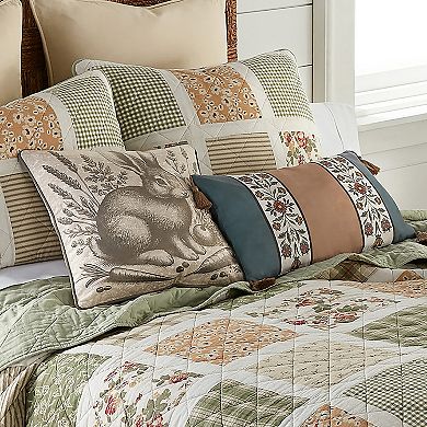 Donna Sharp 2-Piece Rabbit Decorative Pillow Set