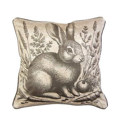 Donna Sharp 2-Piece Rabbit Decorative Pillow Set