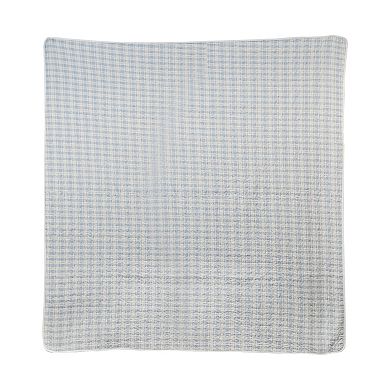 Donna Sharp Coastal Star Embroidered Quilted Throw Blanket