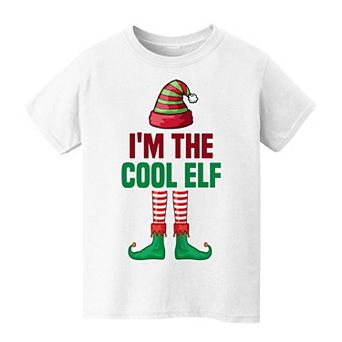 Kids 8-20 I'm The Cool Elf Graphic Tee