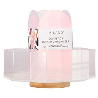 Milano 5-Section Rotating Cosmetics Organizer