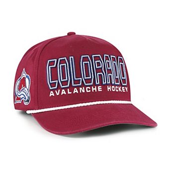 Men's '47 Burgundy Colorado Avalanche Byline Hitch Adjustable Hat