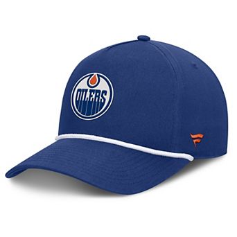 Men's Fanatics Royal Edmonton Oilers Authentic Pro Rink Roper A-Frame Adjustable Hat