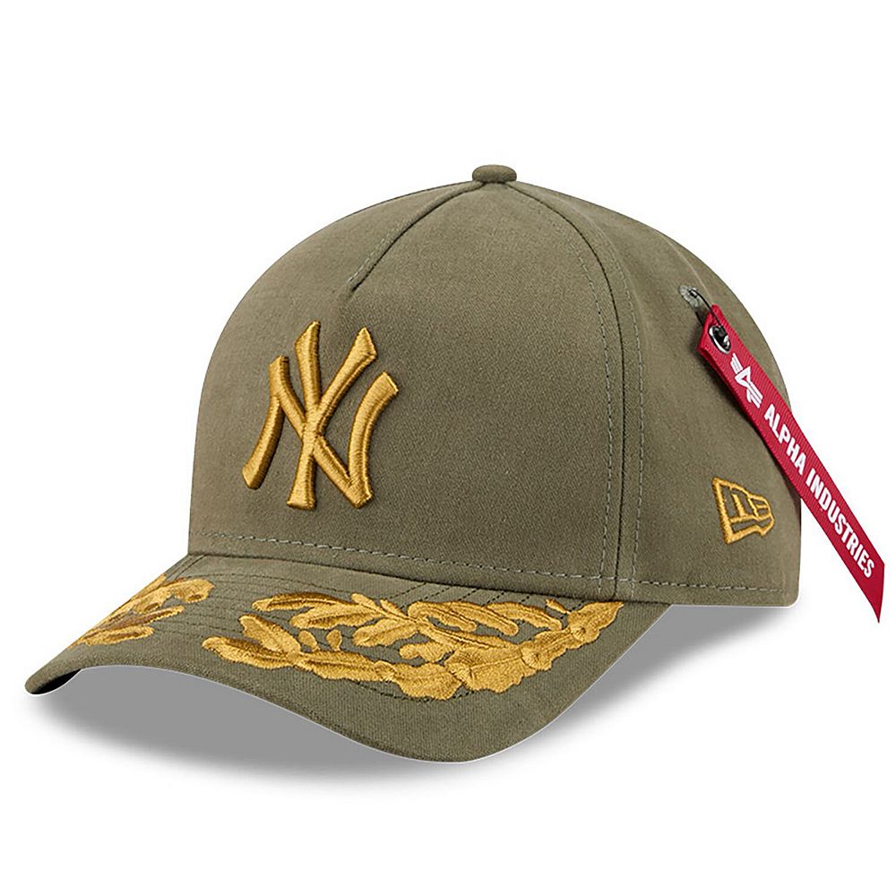 Men's New Era x Alpha Industries Olive New York Yankees A-Frame