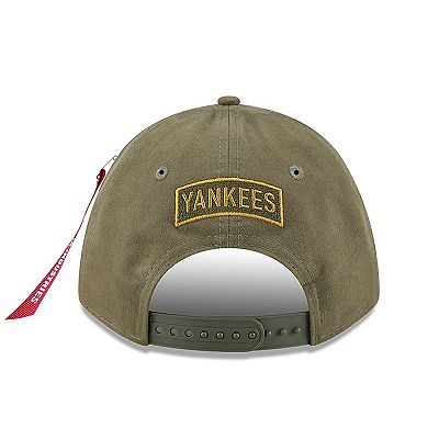 Men's New Era x Alpha Industries Olive New York Yankees A-Frame