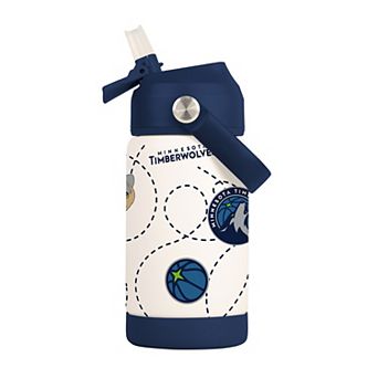 Logo Brands Minnesota Timberwolves 12oz. Mascot Bottle