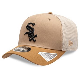 Men's New Era Stone Chicago White Sox 9SEVENTY Trucker Adjustable Hat