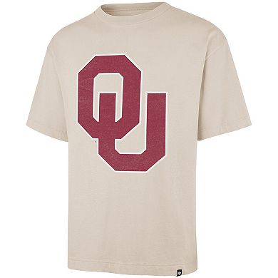 Men's '47 Cream Oklahoma Sooners Ravine Foundation T-Shirt