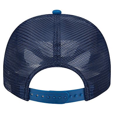 Unisex New Era White/Navy Minnesota Lynx Banner Foam Front 9FIFTY A-Frame Adjustable Trucker Hat